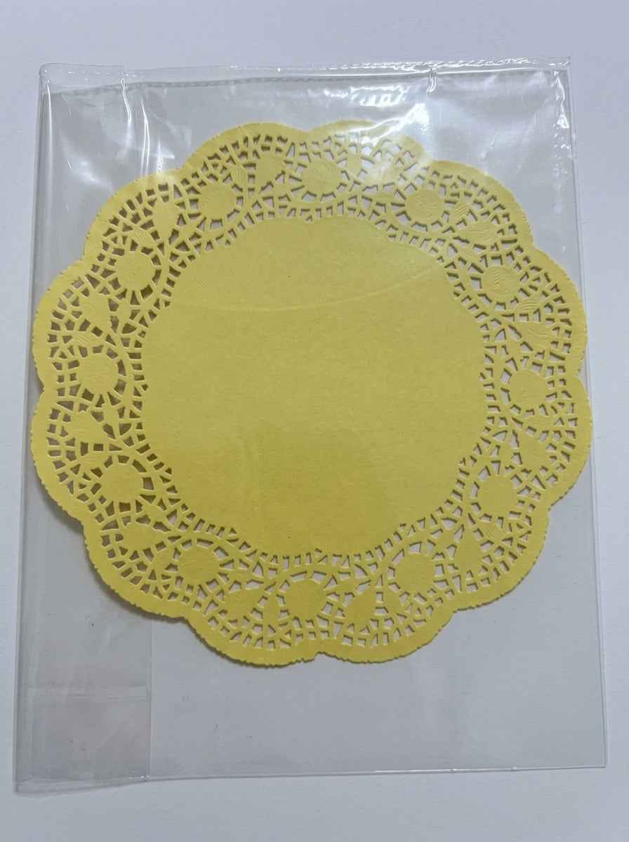 CENTRINO CARTA TONTO GIALLO DIAMETRO 25