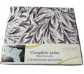 COMPLETO LETTO MATRIMONIALE IN MICROFIBRA