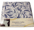 COMPLETO LETTO MATRIMONIALE IN MICROFIBRA
