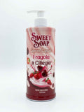 SWEET SOAP MANI FRAGOLA E CILIEGIA